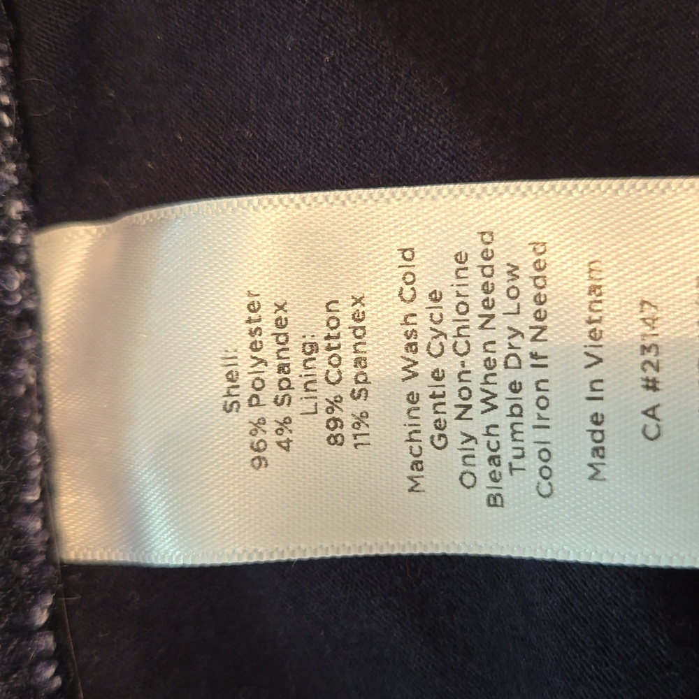 Talbots blue and teal casual short - Picture 5 of 5